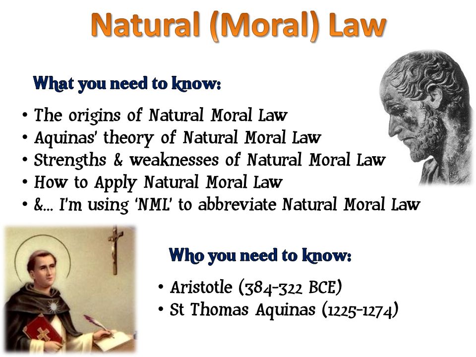 characteristics of natural law